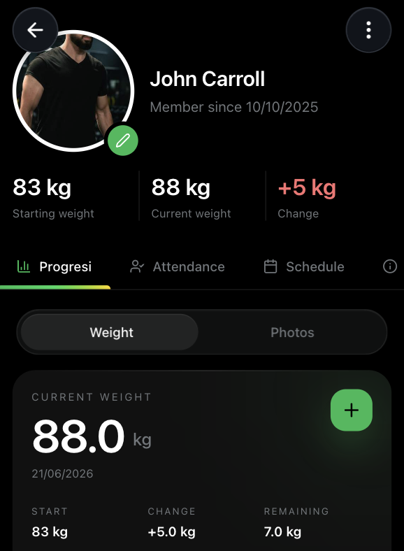 Forcon client profile preview